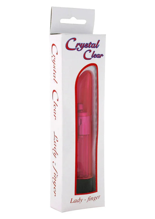 Crystal Ladyfinger Vibrator by Seven Creations - Happytoys Sexshop: Toys for Feeling Happy & Easy π - Discreet geleverd