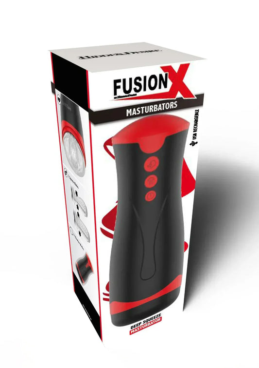 Deep Squeeze Masturbator by Hidden Desire - Happytoys Sexshop: online sex shop for Feeling Happy & Easy 😊 - Discreet geleverd