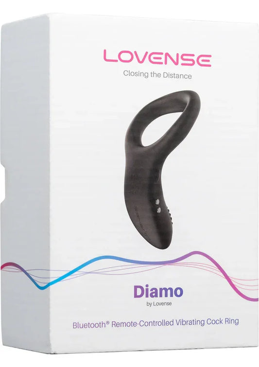 Diamo vibrating Cock Ring by Lovesense - Happytoys Sexshop: Toys for Feeling Happy & Easy š - Discreet geleverd