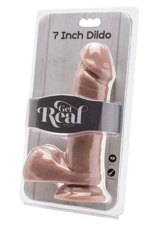 Dildo PVC 18 cm Black by ToyJoy - Happytoys Sexshop: online sex shop for Feeling Happy & Easy π - Discreet geleverd