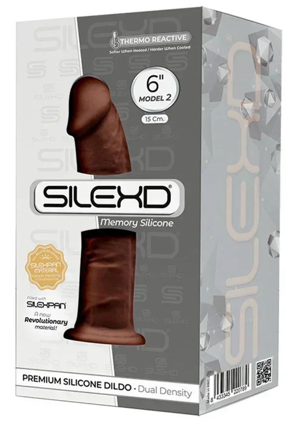 Bestel: Dong Model 6 inch Black by Silex - D - bij Happytoys.nl, happytoys.be, Happytoys.ae: erotische sex webshop | liever Happy dan Easy ⭐⭐⭐⭐⭐