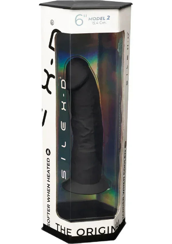 Bestel: Dong Model 6 inch Black by Silex - D - bij Happytoys.nl, happytoys.be, Happytoys.ae: erotische sex webshop | liever Happy dan Easy ⭐⭐⭐⭐⭐