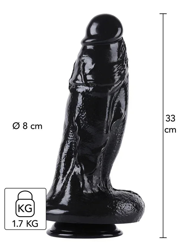 Bestel: Dong Xtra Thick 32.5 cm by Hidden Desire - bij Happytoys.nl, happytoys.be, Happytoys.ae: erotische sex webshop | liever Happy dan Easy ⭐⭐⭐⭐⭐