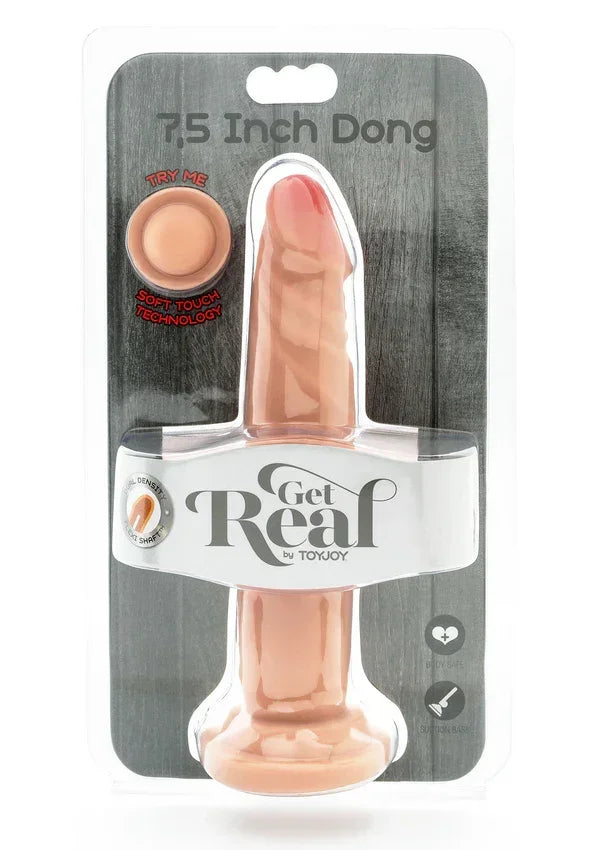 Bestel: Dual Density Dong TPE 19 cm by ToyJoy - bij Happytoys.nl, happytoys.be, Happytoys.ae: erotische sex webshop | liever Happy dan Easy βββββ