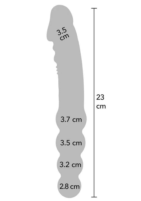 Dual Sided Anal Vibrator by Hidden Desire - Happytoys Sexshop: Toys for Feeling Happy & Easy 😊 - Discreet geleverd