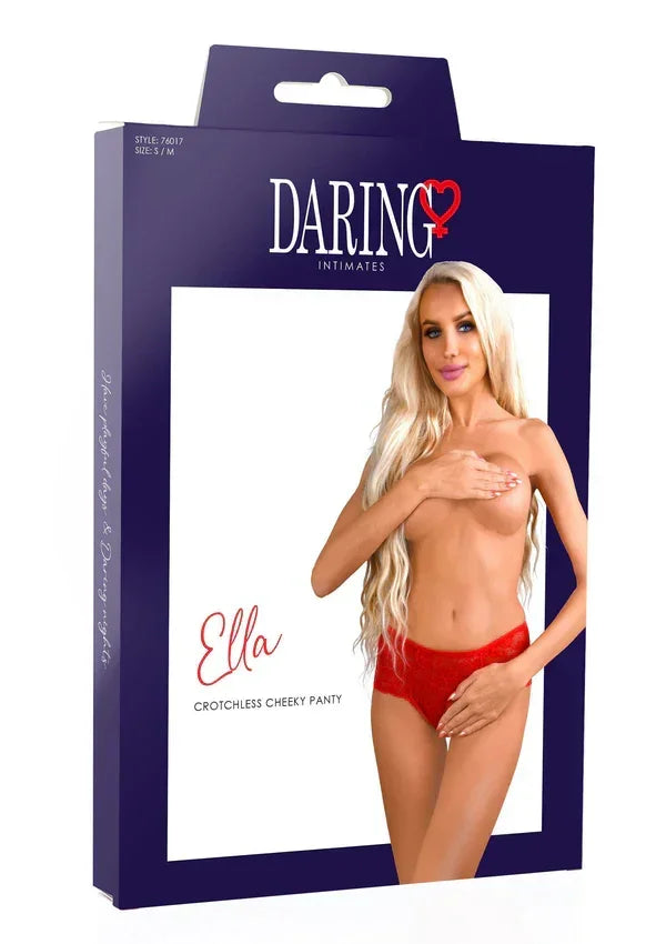 Bestel: Ella crotchless cheeky panty by Daring Intimates - bij Happytoys.nl, happytoys.be, Happytoys.ae: erotische sex webshop | liever Happy dan Easy ⭐⭐⭐⭐⭐