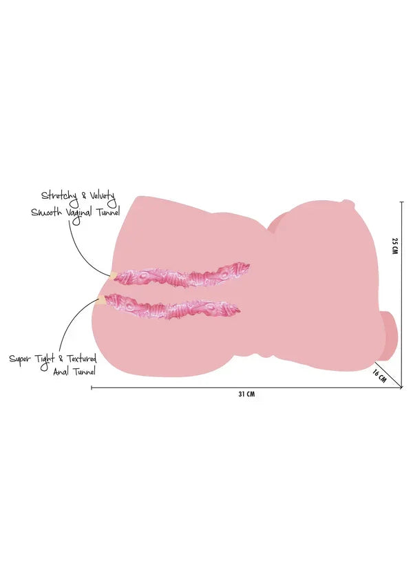 Fat Fuck Queen 6 kg by Hidden Desire - Happytoys Sexshop: Toys for Feeling Happy & Easy 😊 - Discreet geleverd