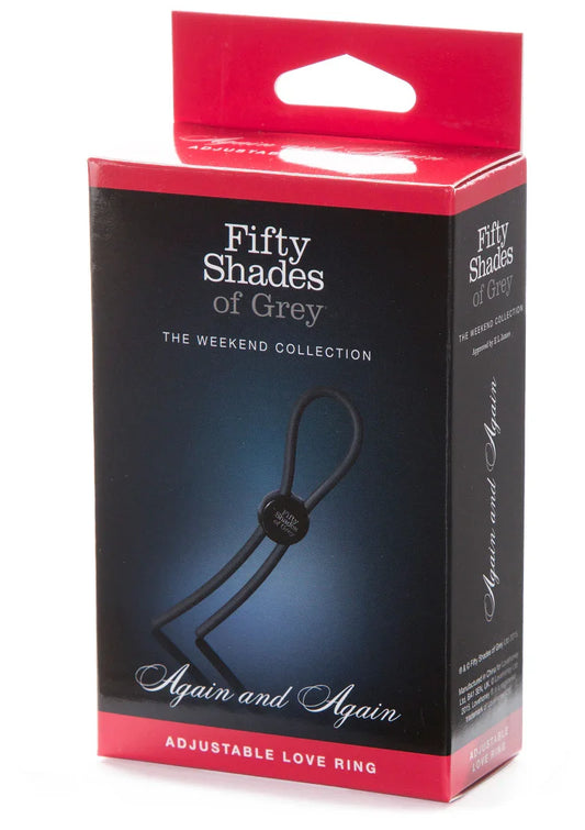 Again and Again Adjustable Love Ring by Fifty Shades of Grey - Happytoys Sexshop: Toys for Feeling Happy & Easy š - Discreet geleverd