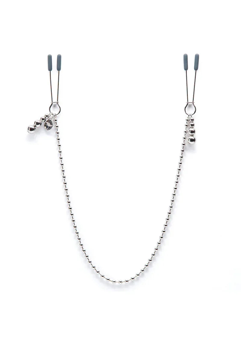 Bestel: At My Mercy Beaded Chain Nipple Clamps Fifty Shades Darker - bij Happytoys.nl, happytoys.be, Happytoys.ae: erotische sex webshop | liever Happy dan Easy βββββ
