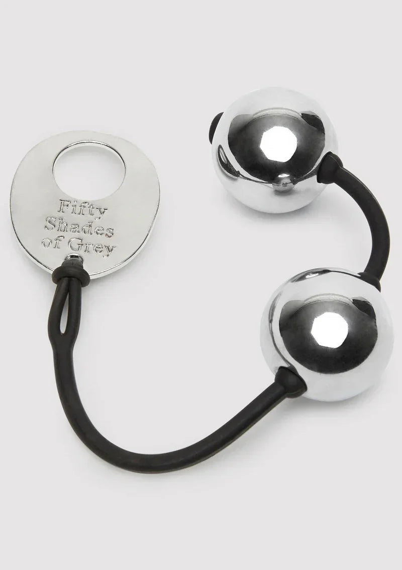 Bestel: Inner Goddess Silver Pleasure Balls 331g by Fifty Shades of Grey - bij Happytoys.nl, happytoys.be, Happytoys.ae: erotische sex webshop | liever Happy dan Easy βββββ