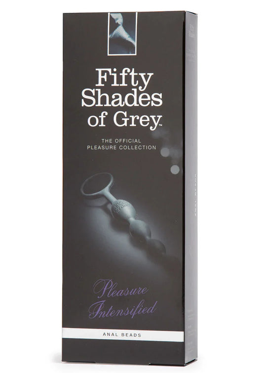♂ ♀ Fifty Shades of Grey Pleasure Intensified Anal Beads - Happytoys Sexshop: Toys for Feeling Happy & Easy 😊 - Discreet geleverd