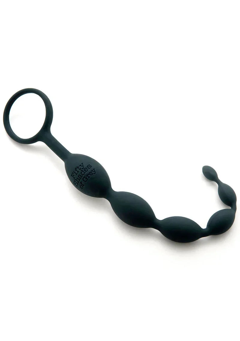 Bestel: Pleasure Intensified Anal Beads by Fifty Shades of Grey - bij Happytoys.nl, happytoys.be, Happytoys.ae: erotische sex webshop | liever Happy dan Easy ⭐⭐⭐⭐⭐