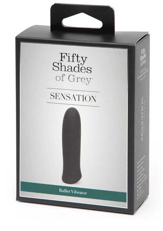 Sensation Rechargeable Bullet Vibrator Fifty Shades of Grey - Happytoys Sexshop: Toys for Feeling Happy & Easy 😊 - Discreet geleverd