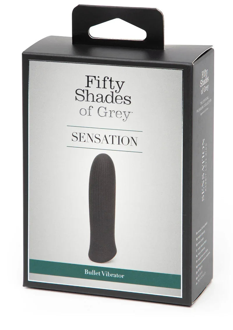 Bestel: Sensation Rechargeable Bullet Vibrator Fifty Shades of Grey - bij Happytoys.nl, happytoys.be, Happytoys.ae: erotische sex webshop | liever Happy dan Easy βββββ
