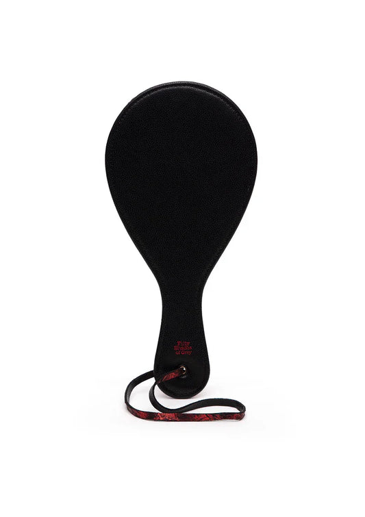 Sweet Anticipation Round Paddle Fifty Shades of Grey - Happytoys Sexshop: Toys for Feeling Happy & Easy 😊 - Discreet geleverd