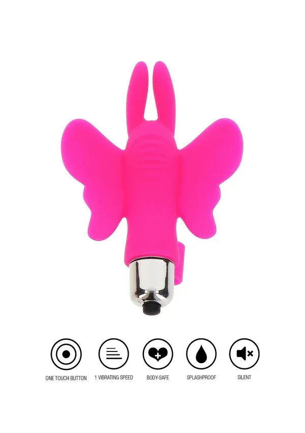 Bestel: Finger Vibe Butterfly Pleaser by ToyJoy - bij Happytoys.nl, happytoys.be, Happytoys.ae: erotische sex webshop | liever Happy dan Easy ⭐⭐⭐⭐⭐