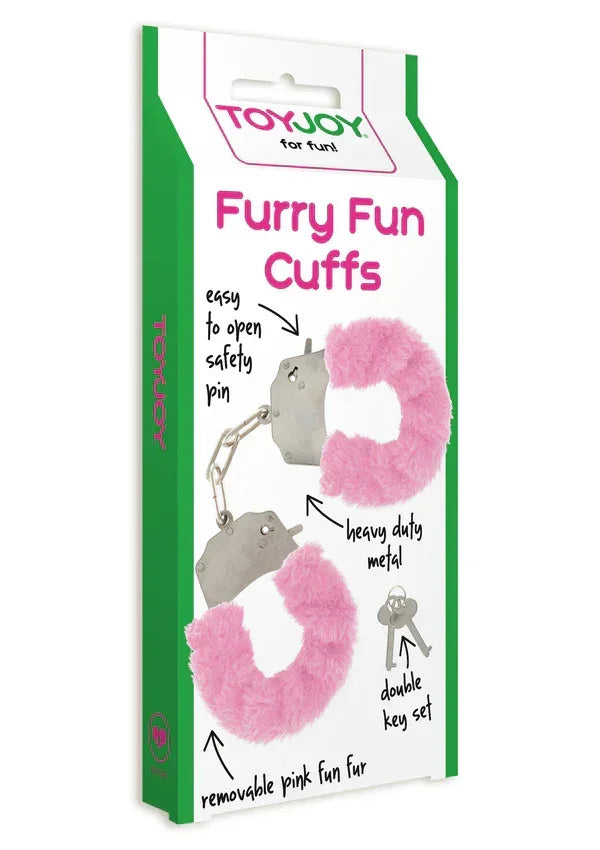 Bestel: Furry Fun Cuffs by ToyJoy - bij Happytoys.nl, happytoys.be, Happytoys.ae: erotische sex webshop | liever Happy dan Easy ⭐⭐⭐⭐⭐