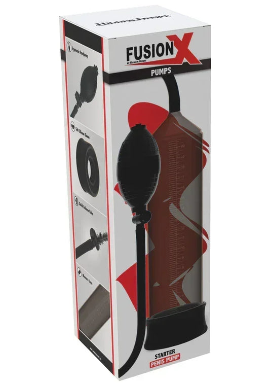 Fusion Starter Penis Pump Blue by Hidden Desire - Happytoys Sexshop: online sex shop for Feeling Happy & Easy π - Discreet geleverd