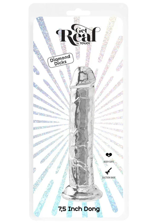 GetRealClearDong7.5_byToyJoy2 @ Happytoys Sexshop: online sex shop for Feeling Happy & Easy ๐ the erotic store owned by a woman