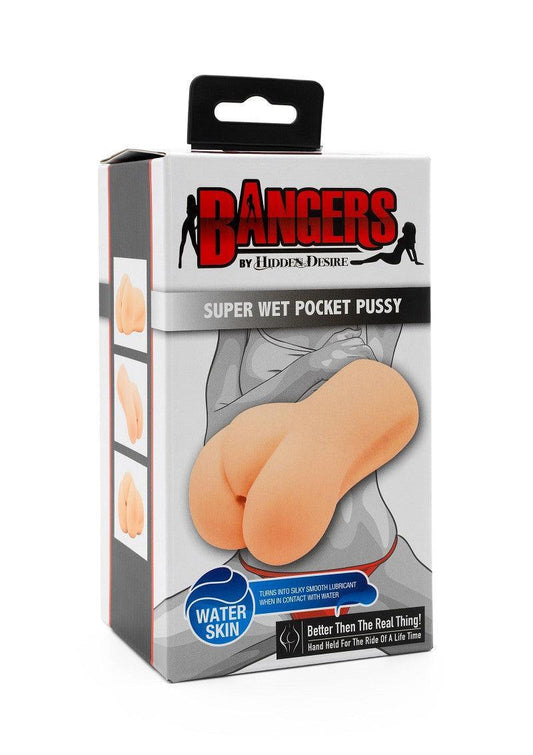 Bangers Super Wet Pocket Pussy by Hidden Desire - Happytoys Sexshop: Toys for Feeling Happy & Easy 😊 - Discreet geleverd
