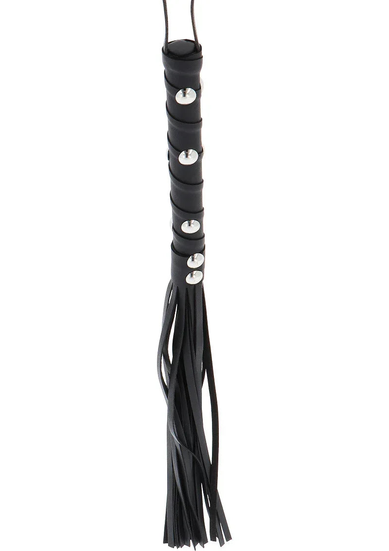 Bestel: Extreme Short Studded Flogger Whip by Hidden Desire - bij Happytoys.nl, happytoys.be, Happytoys.ae: erotische sex webshop | liever Happy dan Easy βββββ