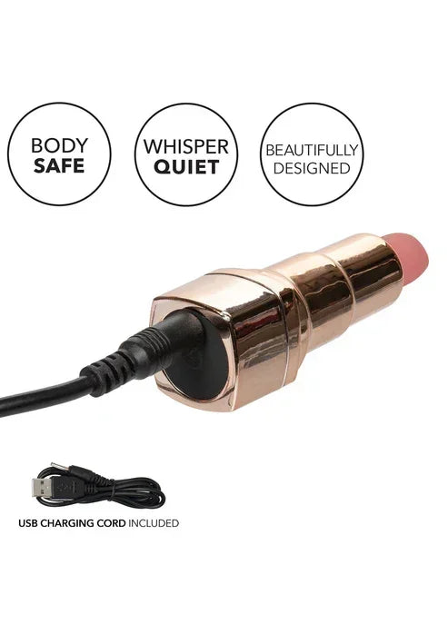 Bestel: Hide & Play Lipstick Rechargeable by CalExotics - bij Happytoys.nl, happytoys.be, Happytoys.ae: erotische sex webshop | liever Happy dan Easy ⭐⭐⭐⭐⭐