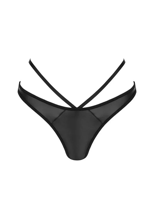 Blackelia String L/XL by Kotek - Happytoys Sexshop: online sex shop for Feeling Happy & Easy 😊 - Discreet geleverd