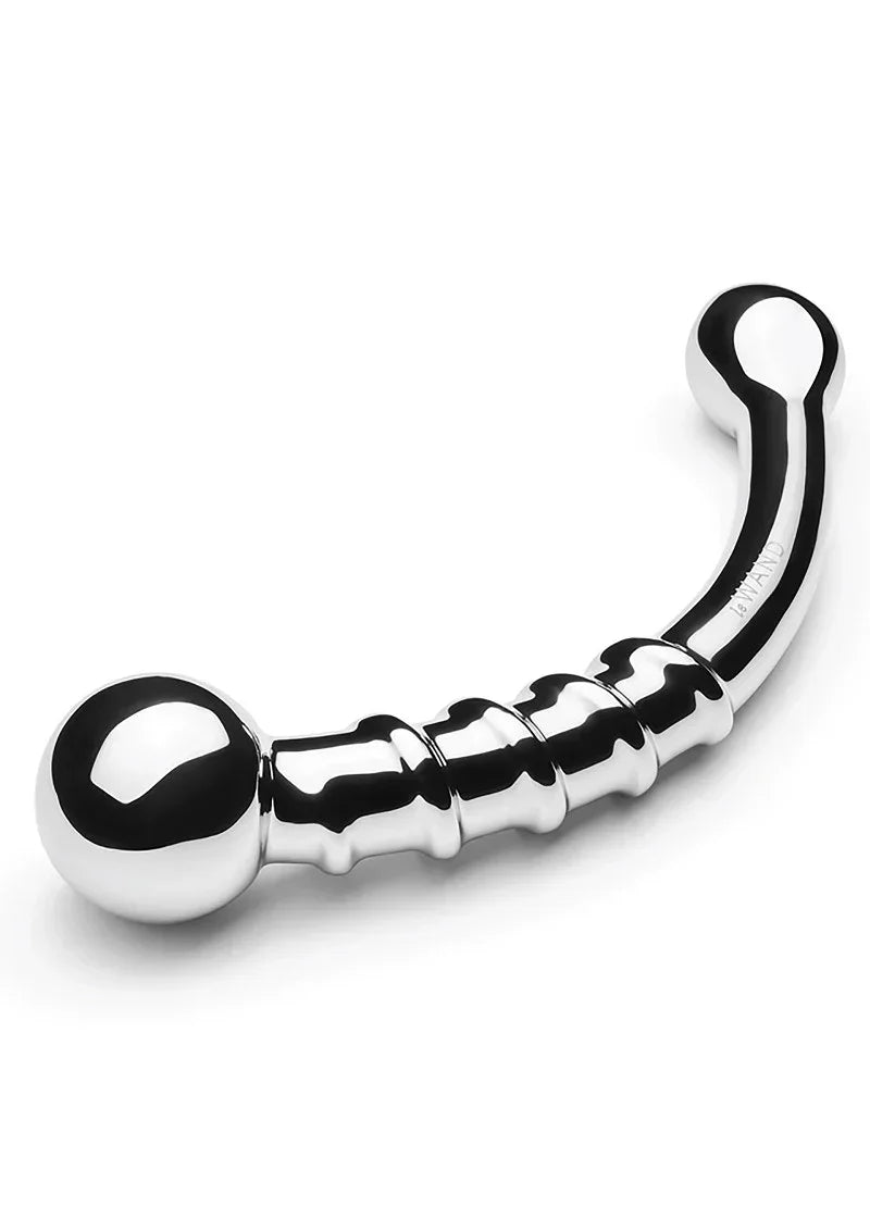 Bestel: Chrome Bow butplug by Le Wand - bij Happytoys.nl, happytoys.be, Happytoys.ae: erotische sex webshop | liever Happy dan Easy ⭐⭐⭐⭐⭐
