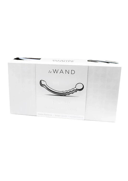 ♀ Le Wand Chrome Bow - Happytoys Sexshop: Toys for Feeling Happy & Easy 😊 - Discreet geleverd