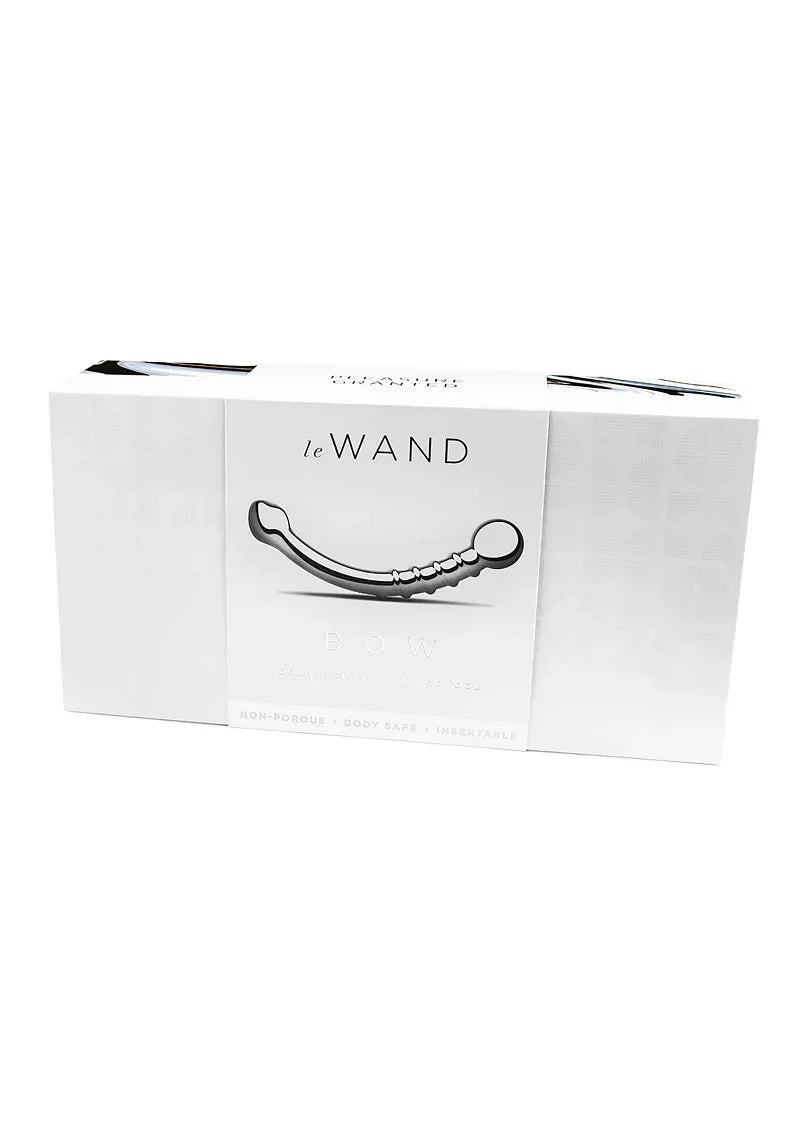Bestel: Chrome Bow butplug by Le Wand - bij Happytoys.nl, happytoys.be, Happytoys.ae: erotische sex webshop | liever Happy dan Easy ⭐⭐⭐⭐⭐
