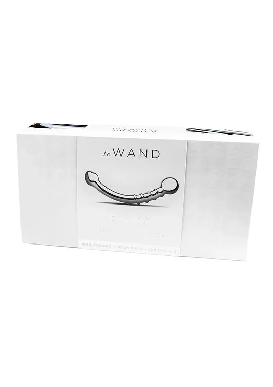 ♀ Le Wand Chrome Bow - Happytoys Sexshop: online sex shop for Feeling Happy & Easy 😊 - Discreet geleverd