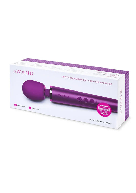 Petite Rechargeable (purple) by Le Wand - Happytoys Sexshop: online sex shop for Feeling Happy & Easy 😊 - Discreet geleverd