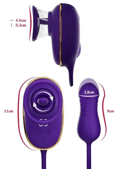 Bestel: Licking Clitoral Pump & Anal Stimulator by She.E.O. - bij Happytoys.nl, happytoys.be, Happytoys.ae: erotische sex webshop | liever Happy dan Easy ⭐⭐⭐⭐⭐