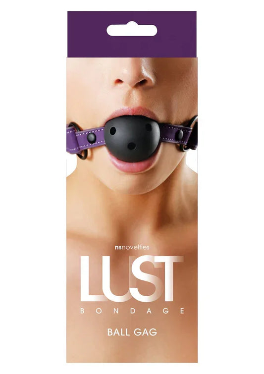 Lust Bondage Ball Gag by NS Novelties - Happytoys Sexshop: online sex shop for Feeling Happy & Easy π - Discreet geleverd