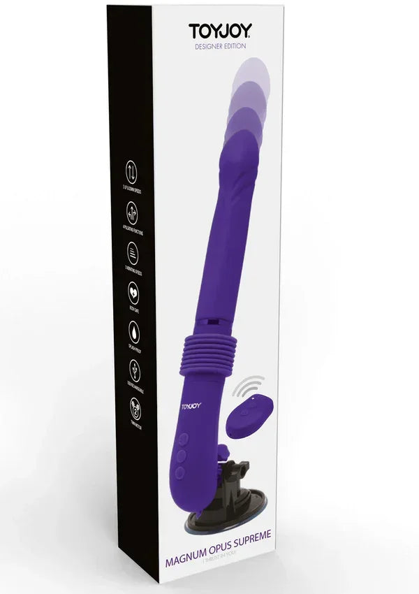 Bestel: Magnum Opus Supreme Thruster 2 by ToyJoy - bij Happytoys.nl, happytoys.be, Happytoys.ae: erotische sex webshop | liever Happy dan Easy βββββ