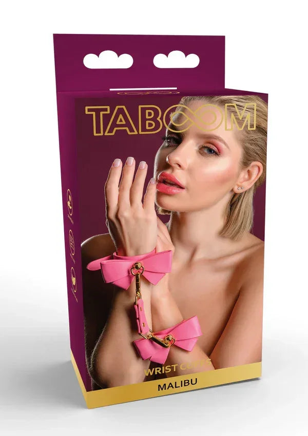 Bestel: Malibu Wrist Cuffs by Taboom - bij Happytoys.nl, happytoys.be, Happytoys.ae: erotische sex webshop | liever Happy dan Easy ⭐⭐⭐⭐⭐