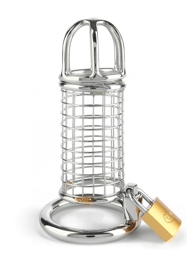 Bestel: Matrix Cock Cage by Mr. Steel - bij Happytoys.nl, happytoys.be, Happytoys.ae: erotische sex webshop | liever Happy dan Easy ⭐⭐⭐⭐⭐