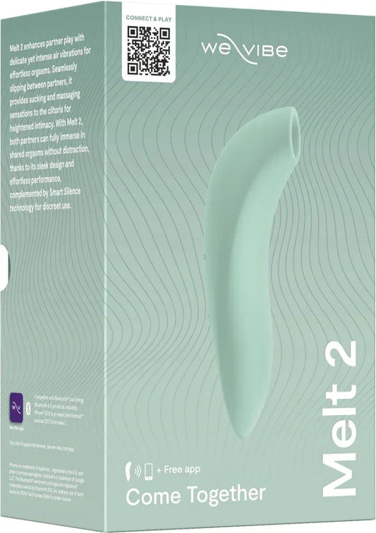 Melt2AirpressureVibratorGreenbyWeVibe2 @ Happytoys Sexshop: online sex shop for Feeling Happy & Easy π the erotic store owned by a woman
