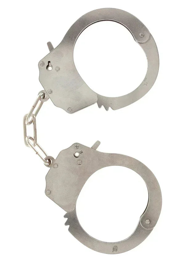 Bestel: Metal Handcuffs by ToyJoy - bij Happytoys.nl, happytoys.be, Happytoys.ae: erotische sex webshop | liever Happy dan Easy ⭐⭐⭐⭐⭐
