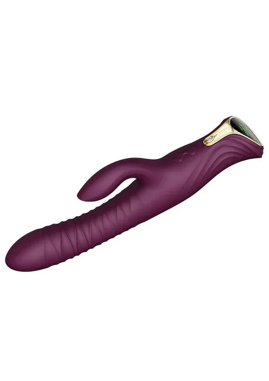 Mose Rabbit Thruster+Heating Purple By Zalo - Happytoys Sexshop: Toys for Feeling Happy & Easy 😊 - Discreet geleverd