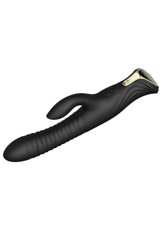 Mose Rabbit Thruster+Heating Black By Zalo - Happytoys Sexshop: Toys for Feeling Happy & Easy 😊 - Discreet geleverd