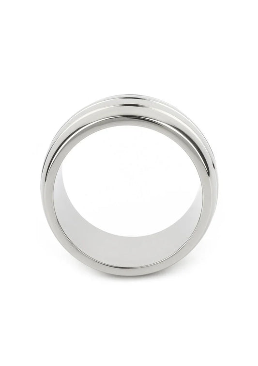 ♂ Mr. Steel Oval Barrel C-Ring 50mm - Happytoys Sexshop: Toys for Feeling Happy & Easy 😊 - Discreet geleverd