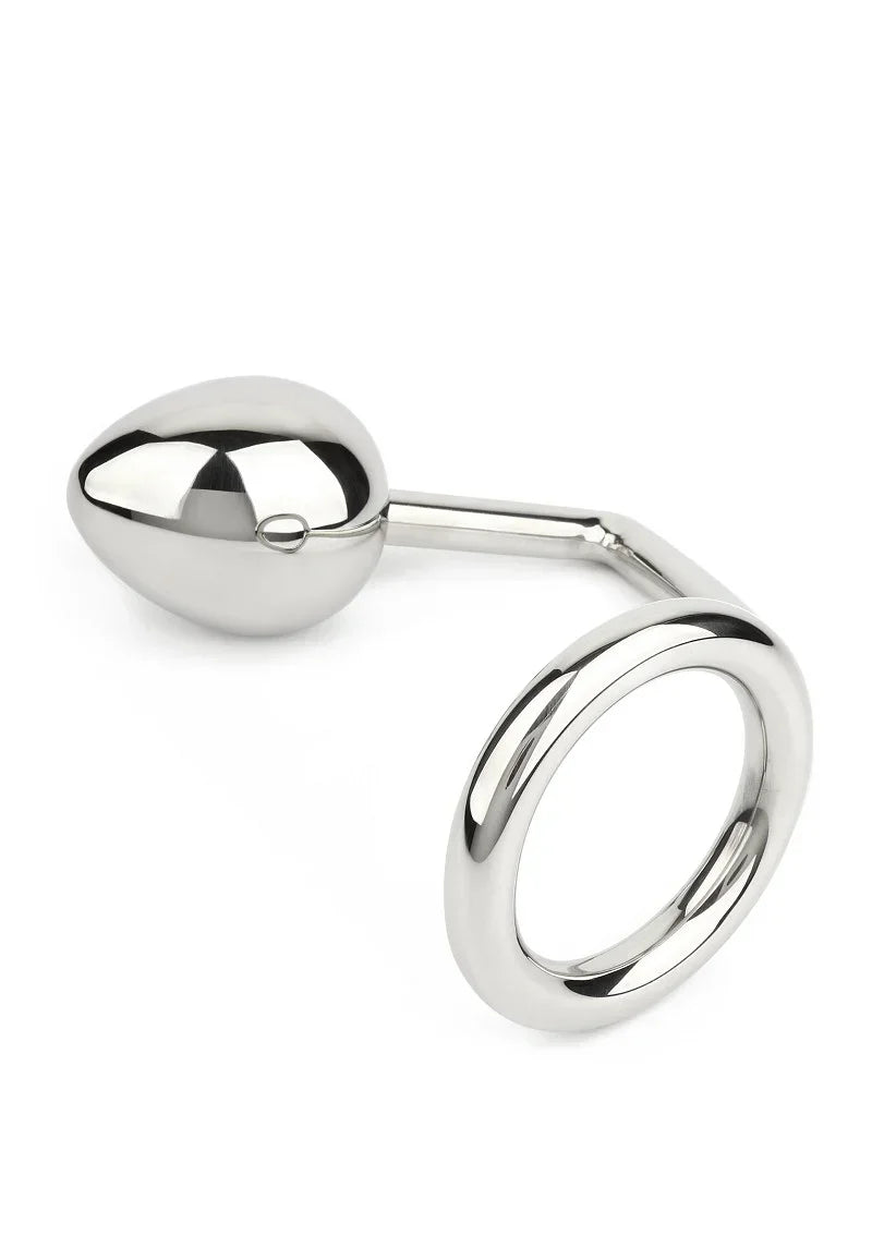 Bestel: Ass Hitch Egg 45mm/Ring 45mm by Mr. Steel - bij Happytoys.nl, happytoys.be, Happytoys.ae: erotische sex webshop | liever Happy dan Easy βββββ