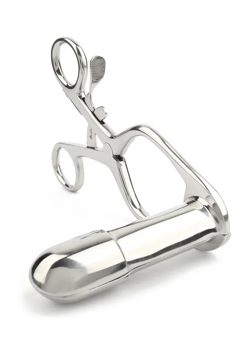Bestel: Barr Rectal Speculum Small Mr. Steel - bij Happytoys.nl, happytoys.be, Happytoys.ae: erotische sex webshop | liever Happy dan Easy ⭐⭐⭐⭐⭐