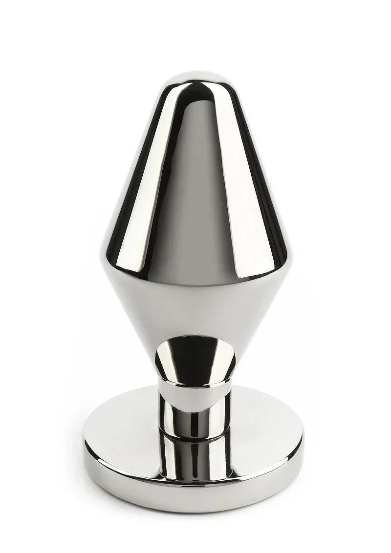 Bestel: Mr. Steel Classic Butt Plug Medium - bij Happytoys.nl, happytoys.be, Happytoys.ae: erotische sex webshop | liever Happy dan Easy ⭐⭐⭐⭐⭐