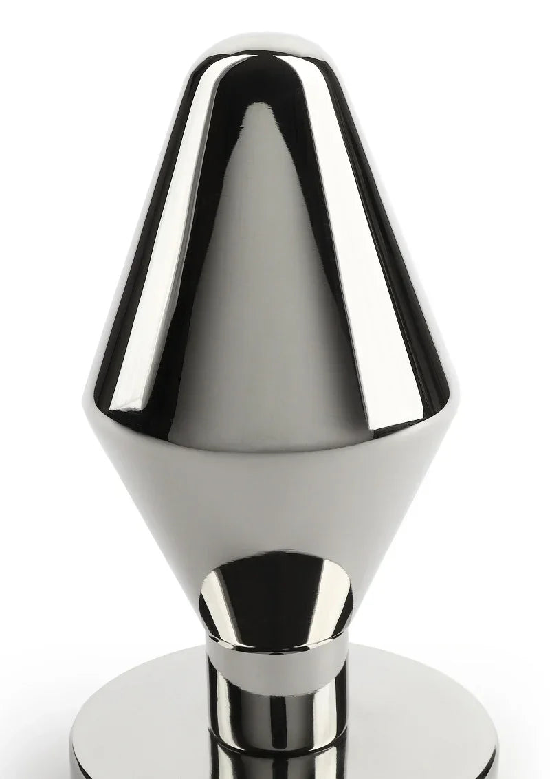 Bestel: Mr. Steel Classic Butt Plug Medium - bij Happytoys.nl, happytoys.be, Happytoys.ae: erotische sex webshop | liever Happy dan Easy ⭐⭐⭐⭐⭐