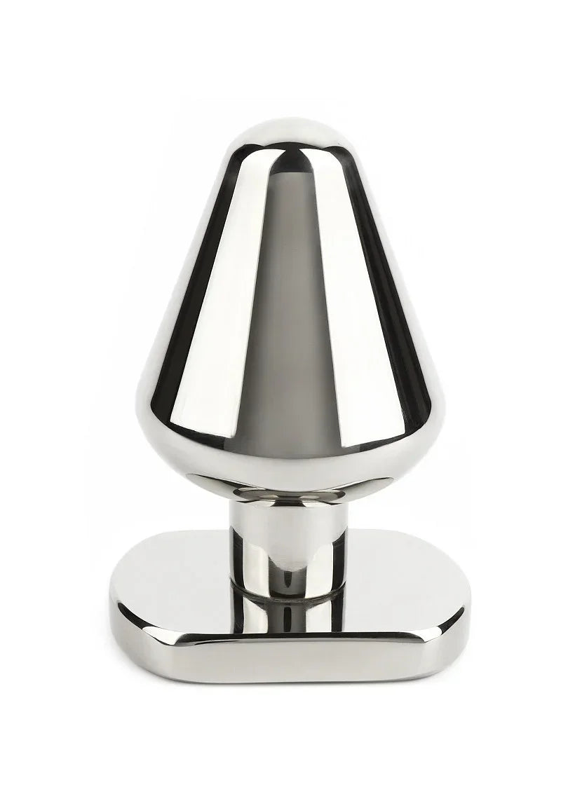Bestel: Mr. Steel Heavy Steel Butt Plug Small - bij Happytoys.nl, happytoys.be, Happytoys.ae: erotische sex webshop | liever Happy dan Easy βββββ