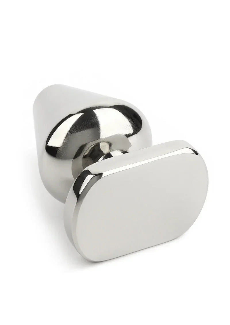 Bestel: Mr. Steel Heavy Steel Butt Plug Small - bij Happytoys.nl, happytoys.be, Happytoys.ae: erotische sex webshop | liever Happy dan Easy βββββ