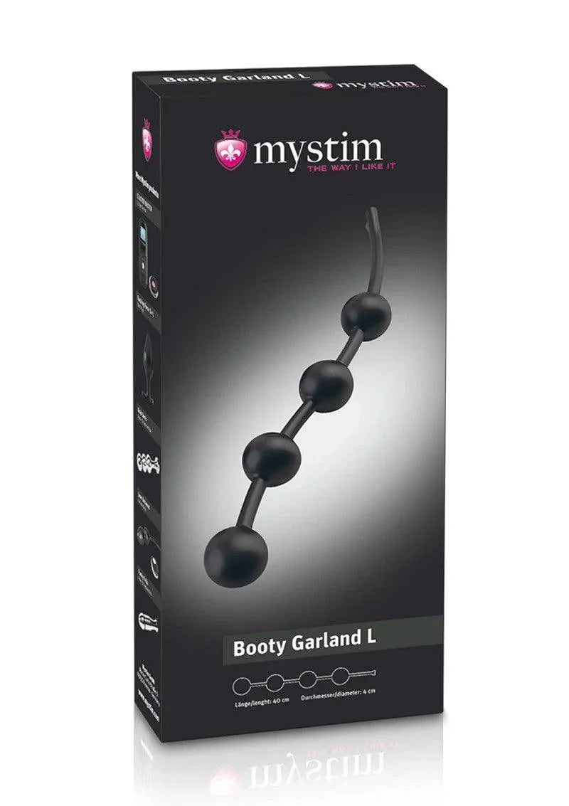 MyStim Booty Garland Anal Chain L - Happytoys Sexshop: Toys for Feeling Happy & Easy 😊 - Discreet geleverd