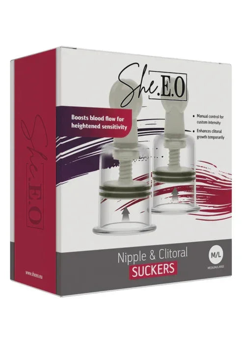 Nipple_Clitoral_Suckers_M_L_by_She.E.O._2 @ Happytoys Sexshop: online sex shop for Feeling Happy & Easy 😊 the erotic store owned by a woman